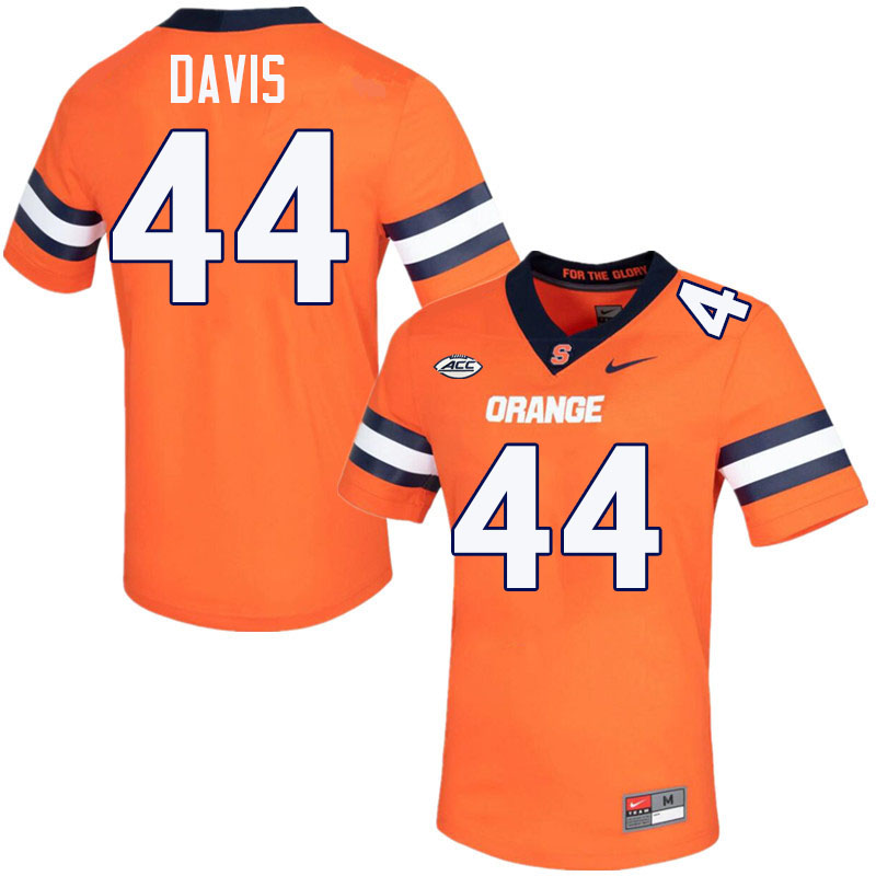 #44 Ernie Davis Syracuse Orange Jerseys,Syracuse University Football Uniforms,Apparels-Orange